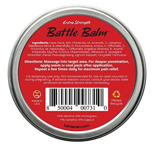 Accessories - Extra Strength Pain Relief (2-ounce) - Battle Balm
