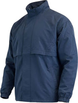 Navy blue jacket from the Ruggers pre-game tracksuit, with stand-up collar and front zip