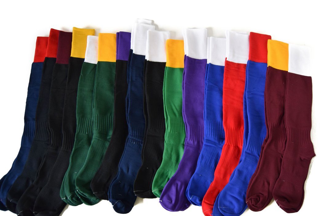 🎁 Contrasting Cuff Rugby Sock (100% off)