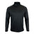 Ruggers Rugby Supply black KooGa performance quarter zip pullover with moisture-wicking stretch fabric.