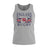 Ruggers Rugby Supply grey unisex tank top featuring England Rugby text, a rose emblem, and a Union Jack graphic.