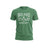 Ruggers Rugby Supply green Ireland Rugby short sleeve tri-blend t-shirt with white shamrock logo graphic.