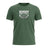 Ruggers Rugby Supply green tri-blend t-shirt with white Rugby Mom graphic logo on the chest