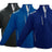 Ruggers Rugby Supply KooGa Canberra II quarterzip jackets in black, royal blue, and navy with reflective detailing.