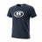 Ruggers Rugby Supply navy blue athletic training t-shirt with white circular logo on chest