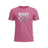 Ruggers Rugby Supply pink tri-blend t-shirt featuring a white and pink Rugby Mom graphic logo on the chest.