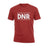 Ruggers Rugby Supply red tri-blend t-shirt featuring white Rugby Old Boy DNR Do Not Resuscitate graphic print