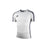Ruggers Rugby Supply Warrior II white performance rugby jersey with navy side panels and moisture-wicking fabric.