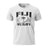 Ruggers Rugby Supply white short-sleeve tri-blend t-shirt with black Fiji Rugby logo and palm tree graphic