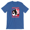 Graphic Tees - Give Blood Play Rugby - Royal