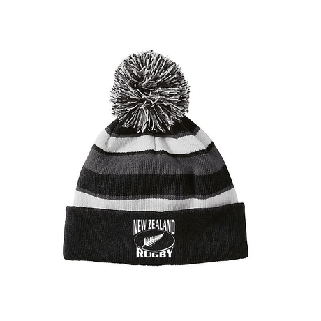 Hat - New Zealand Rugby Pom Pom Hat