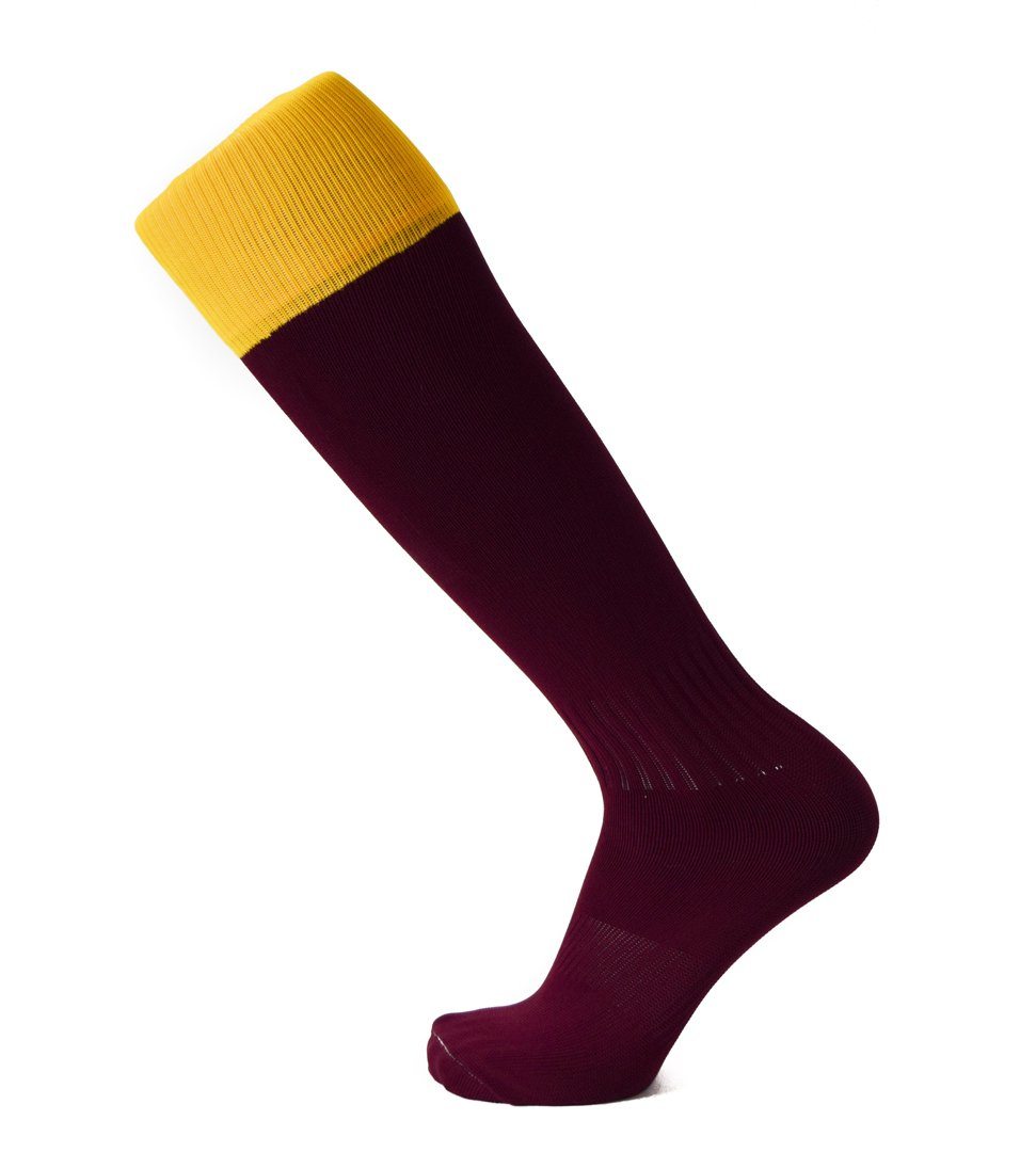 Match Apparel - Contrasting Cuff Rugby Sock