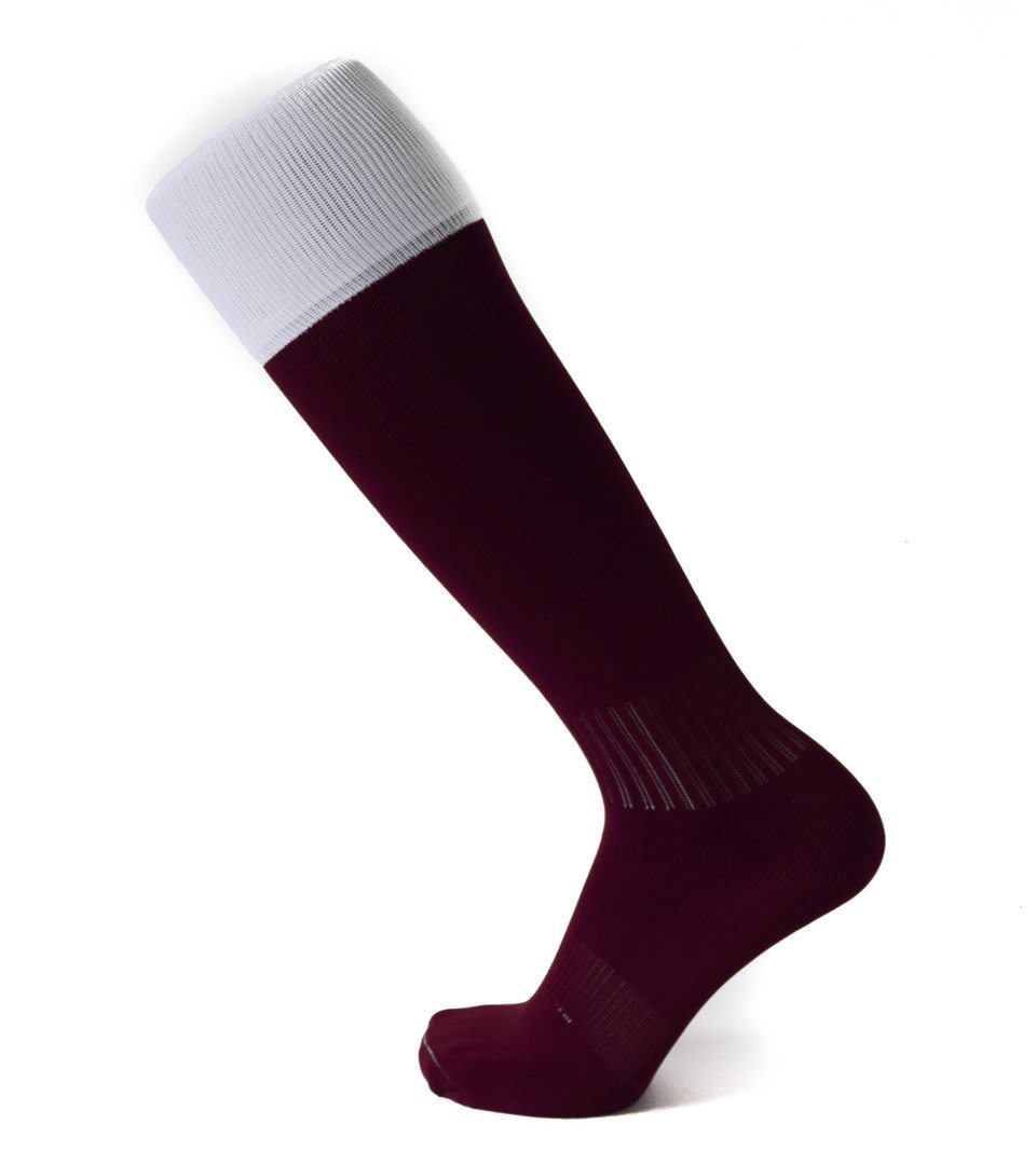 Match Apparel - Contrasting Cuff Rugby Sock