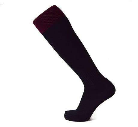 Match Apparel - Contrasting Cuff Rugby Sock