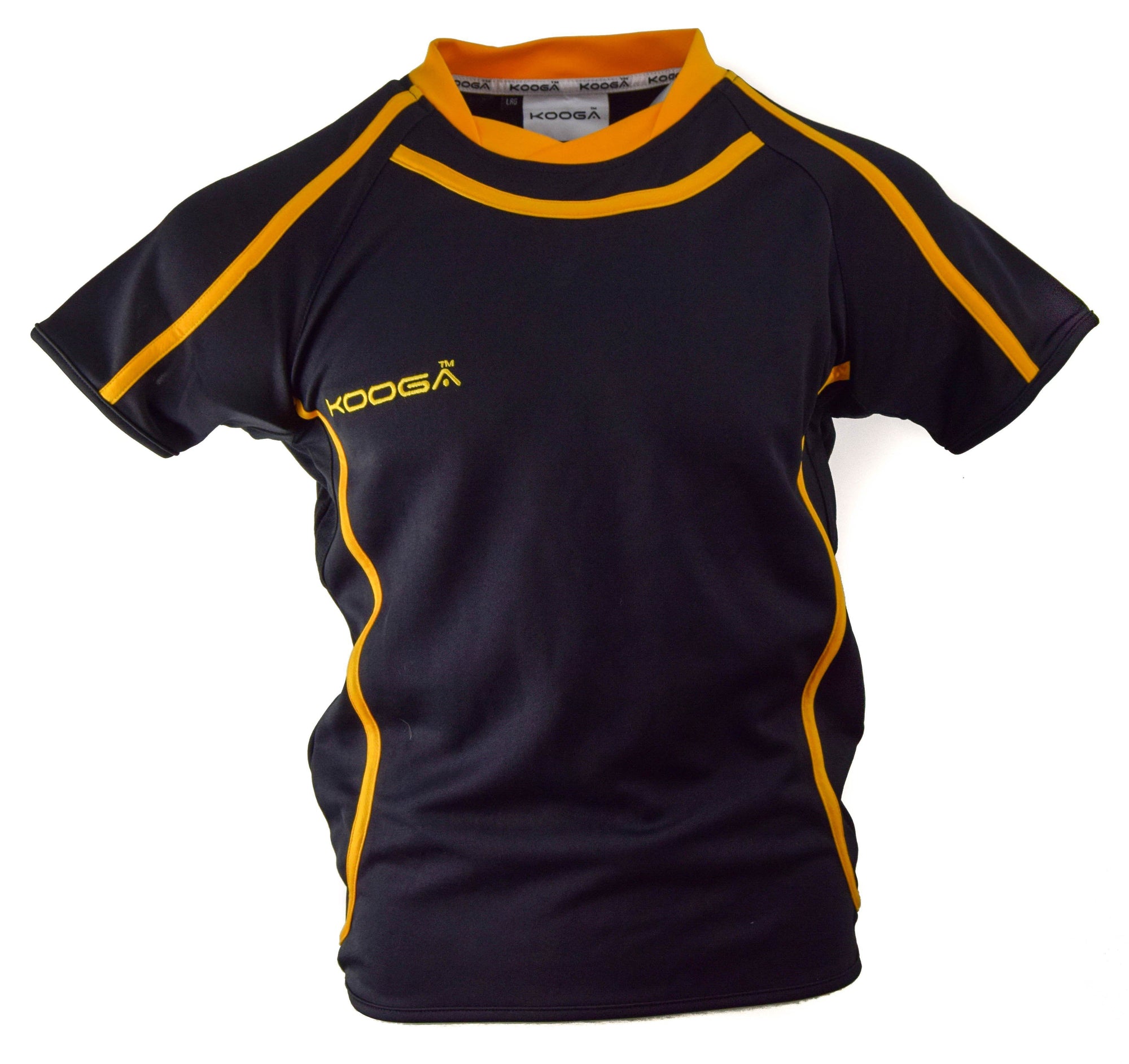 Match Apparel - Kooga Burner Rugby Jersey (Black/Gold): Clearance Sets