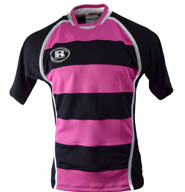 Match Apparel - New School Rugby Jerseys (Pink/Black): Clearance Sets