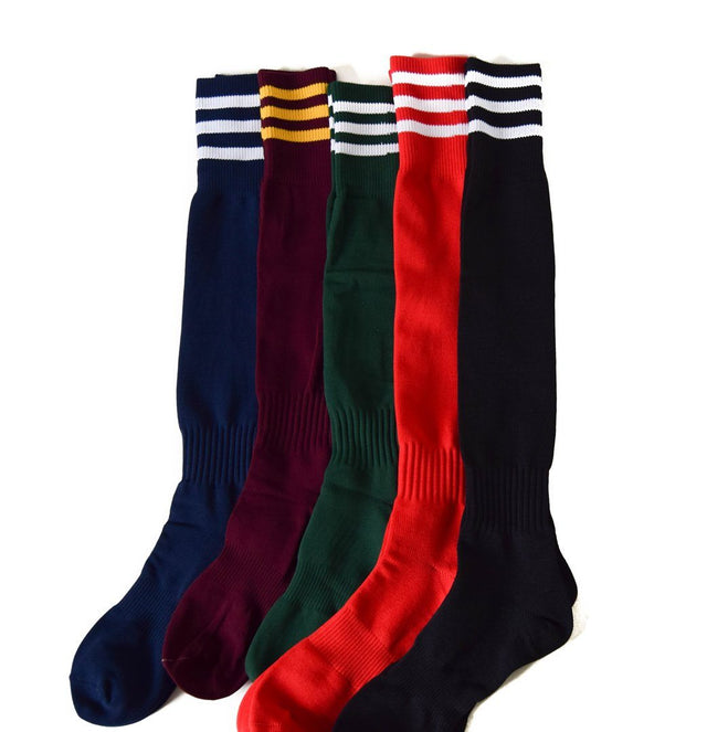 Match Apparel - Three Stripe Rugby Socks