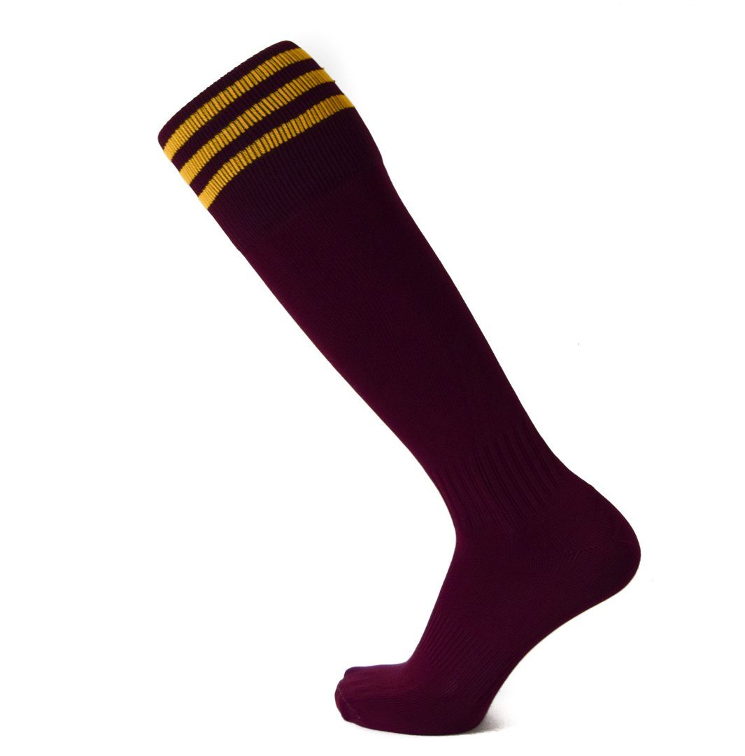 Match Apparel - Three Stripe Rugby Socks