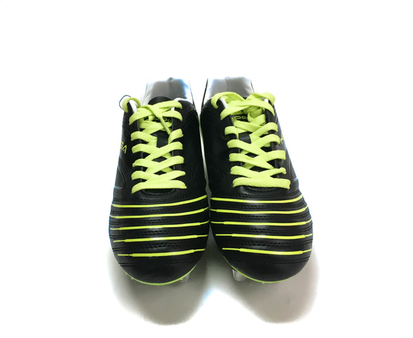 Kooga Advantage Rugby Boot (Black Lime) - Ruggers Rugby Supply