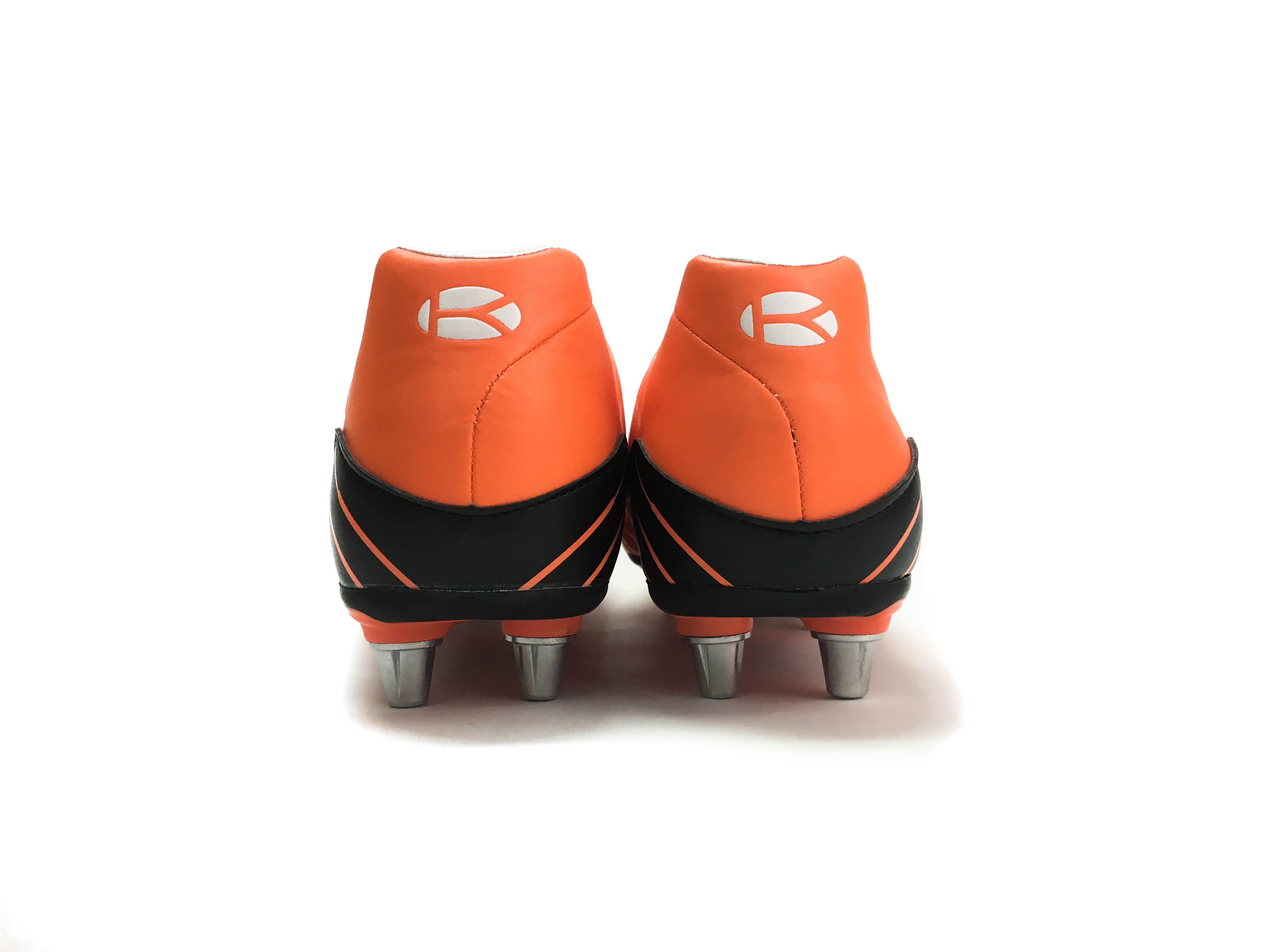 Kooga Advantage Rugby Boot Orange Black 10