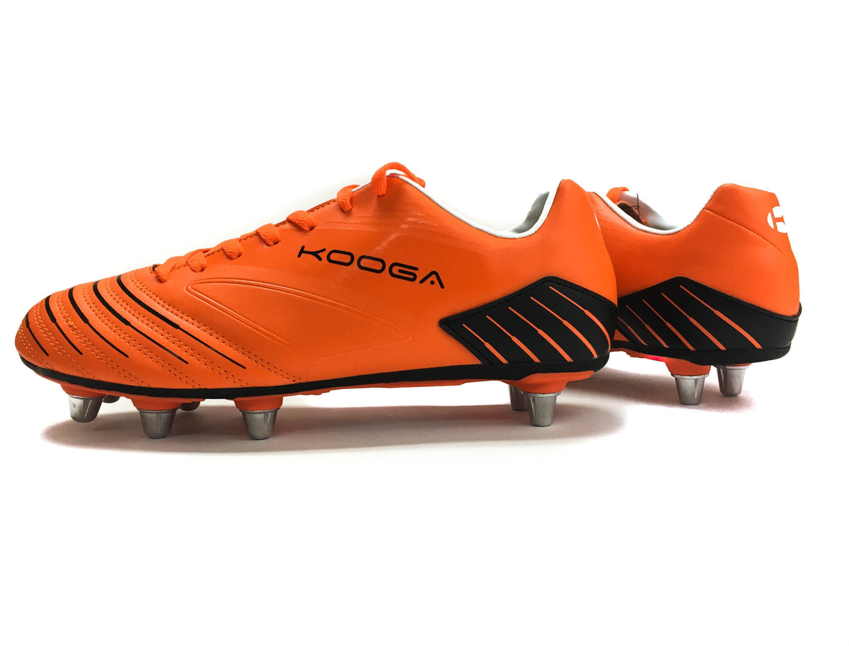 Kooga Advantage Rugby Boot (Orange Black) Ruggers Rugby Supply