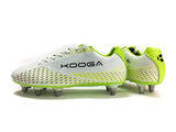 Rugby Boots - Kooga Combat Rugby Boot (White Green)