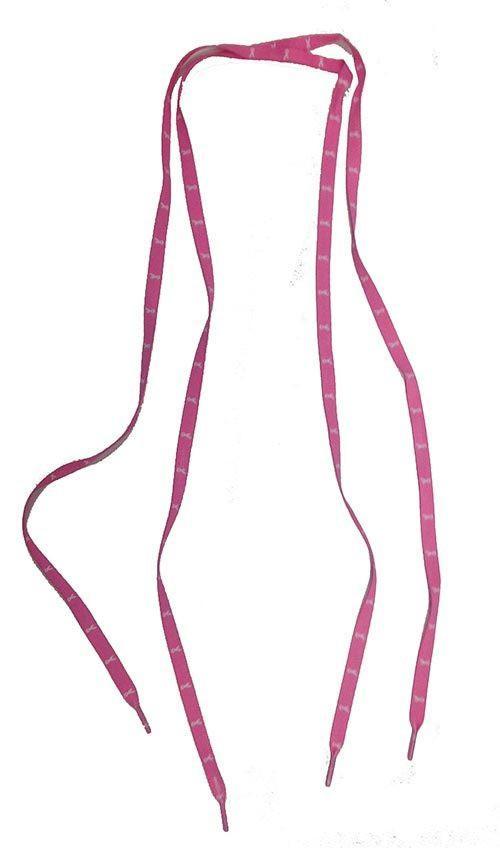 Pink Charity Ribbon Boot Laces