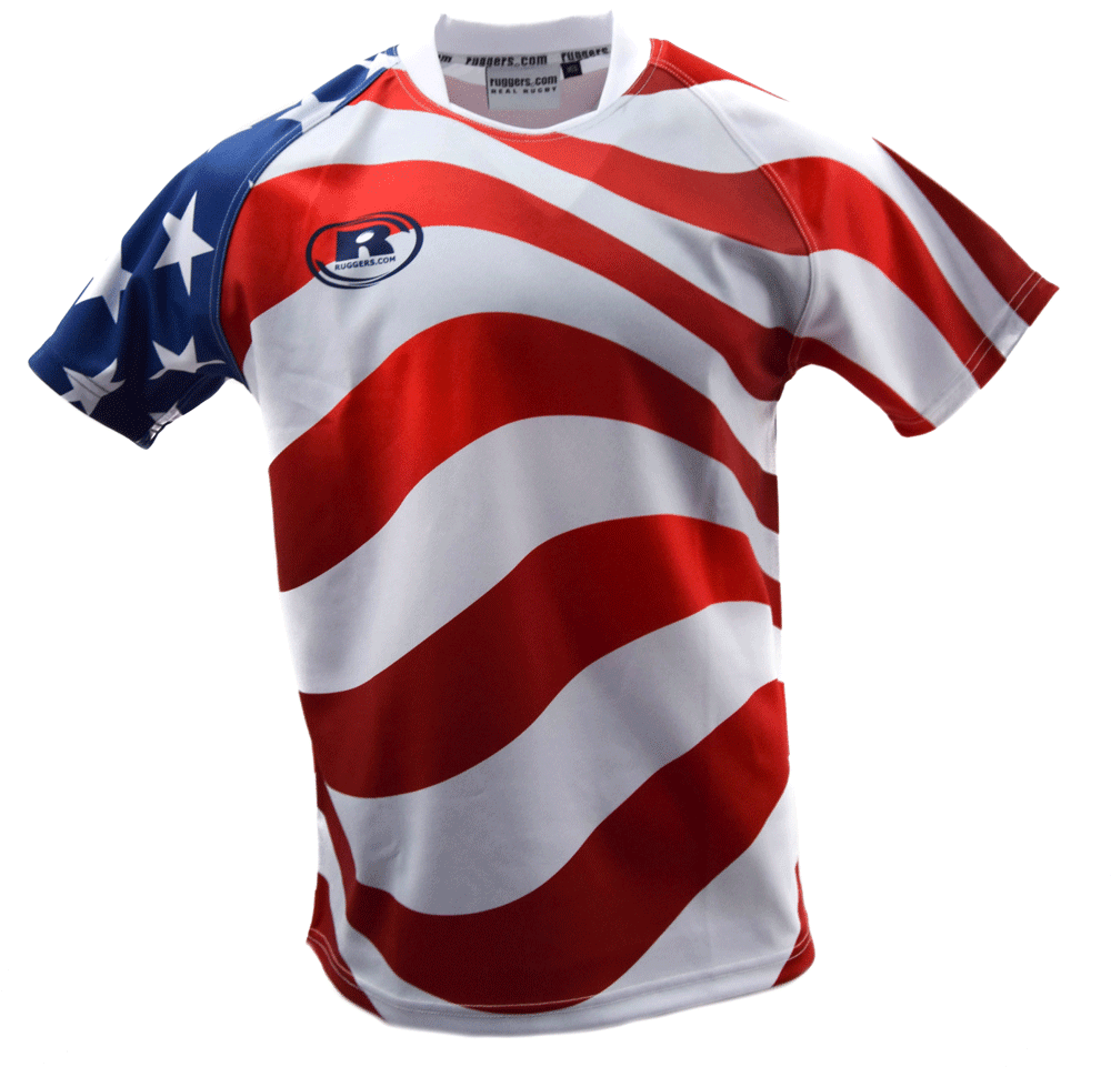 Rugby Jersey - Stars & Stripes Rugby Jersey